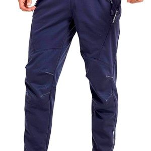 NOOYME Men's Fleece Windproof Athletic Sweatpants